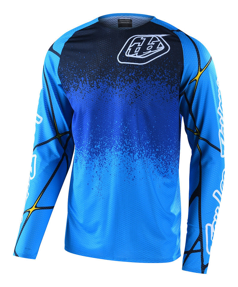 Jersey Troy Lee Designs Se Pro Moto Air Moto Webstar Navy / Blue