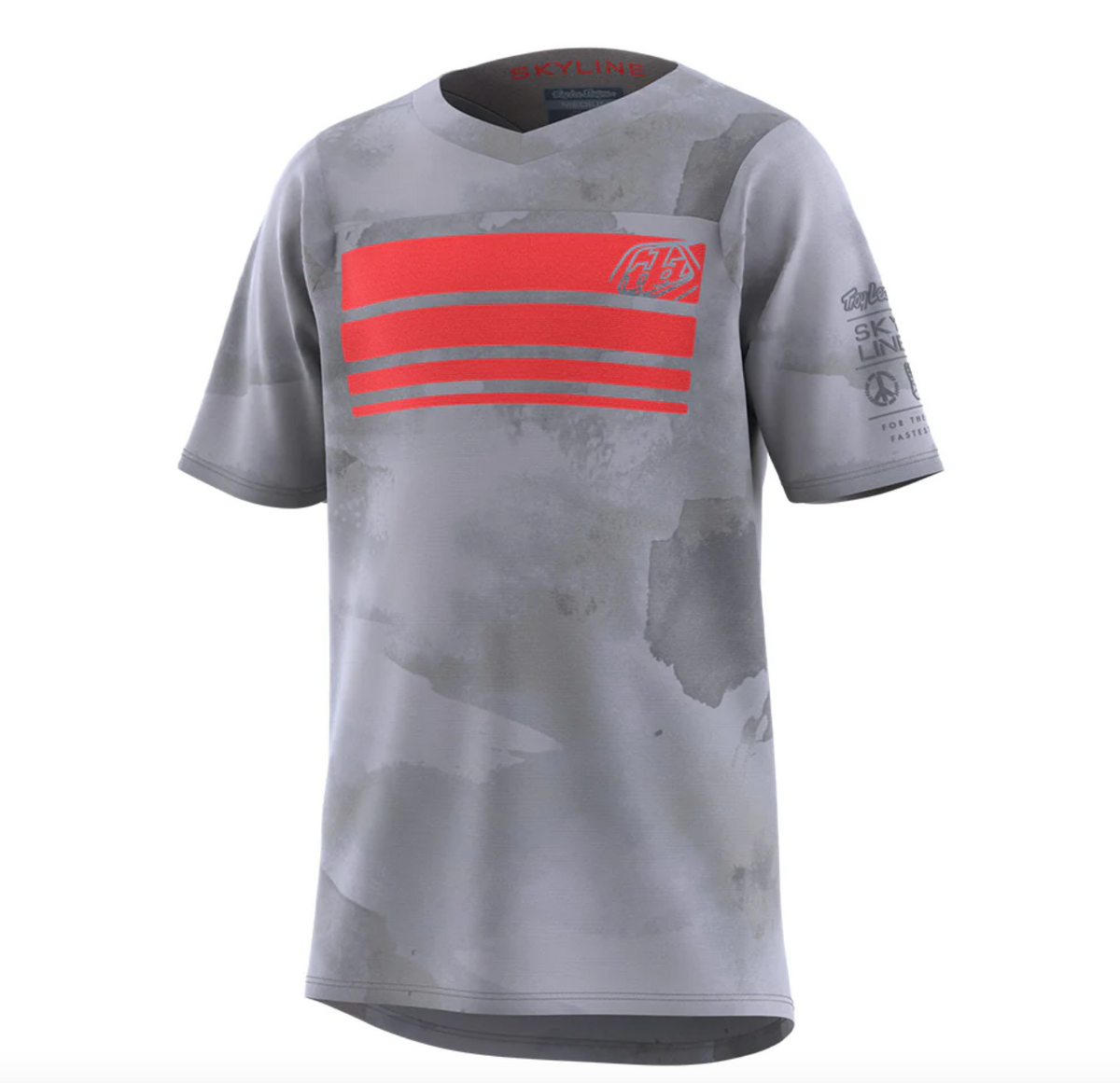 Jersey para niño Troy Lee Designs Skyline Manga Corta Blocks Cement