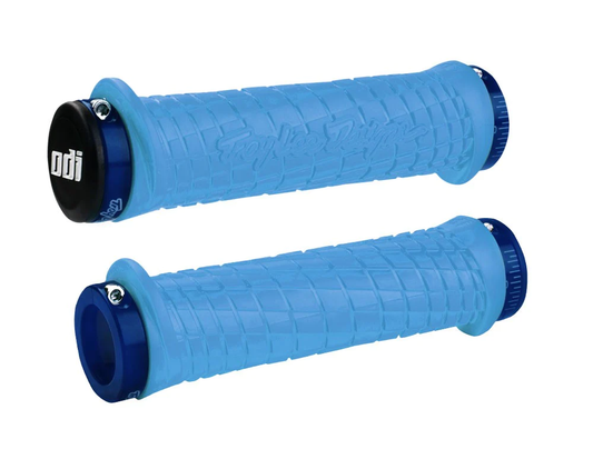 Punos ODI TLD MTB Lock On Blue Aqua