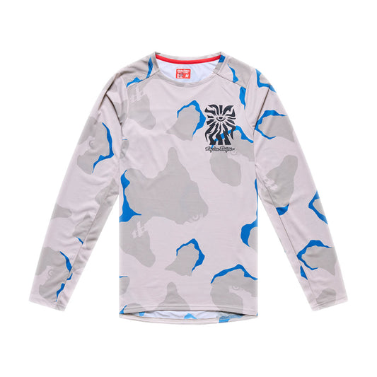 Jersey manga larga para MTB Skyline Pro; Flow Camo Pumice