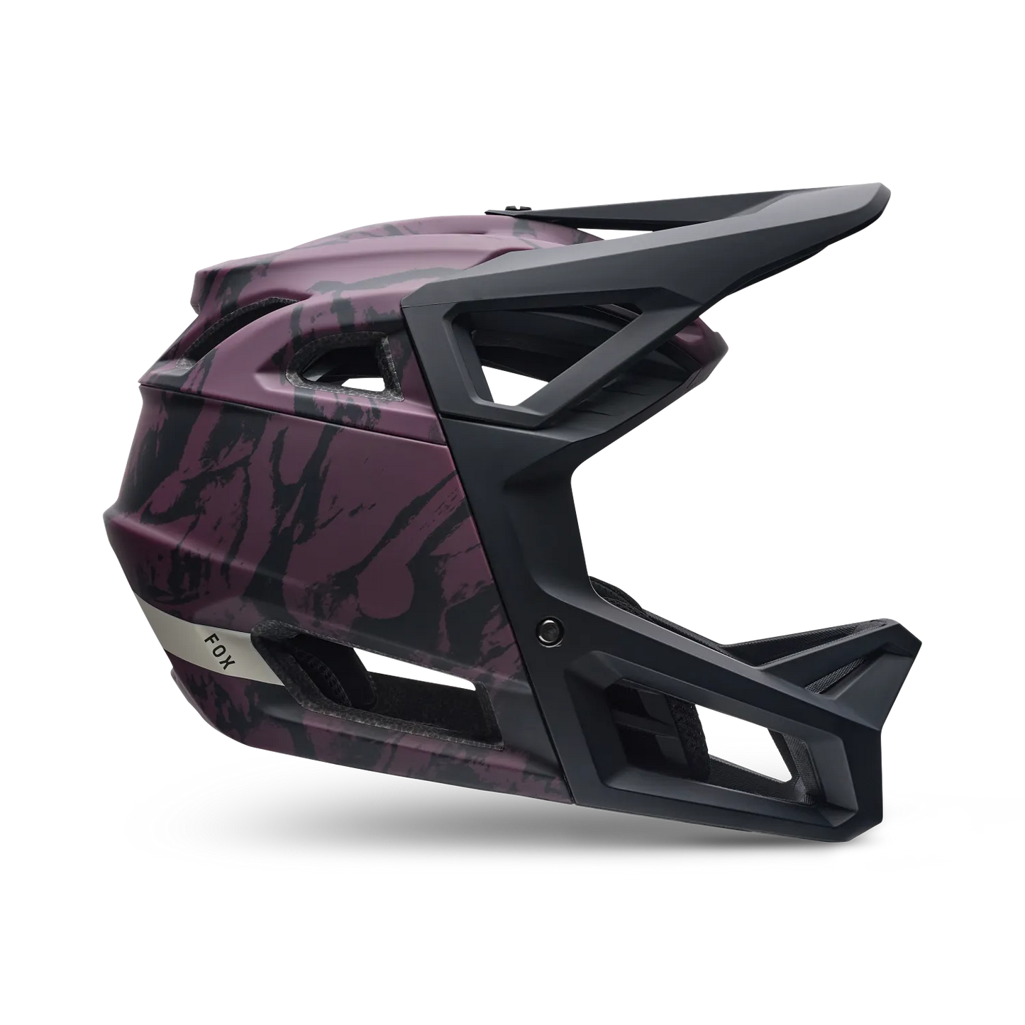 Casco Fox Proframe Youth Thrive Dark Maroon