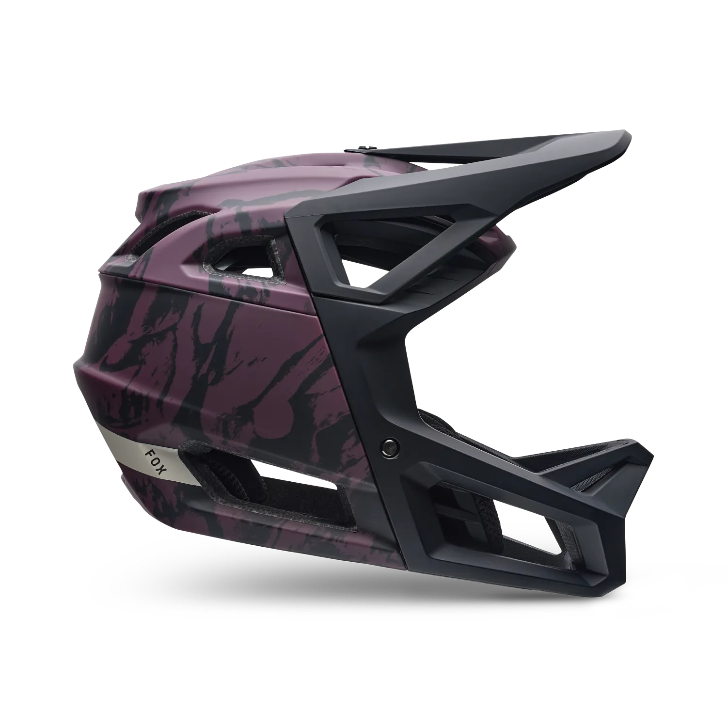 Casco Fox Proframe Youth Thrive Dark Maroon