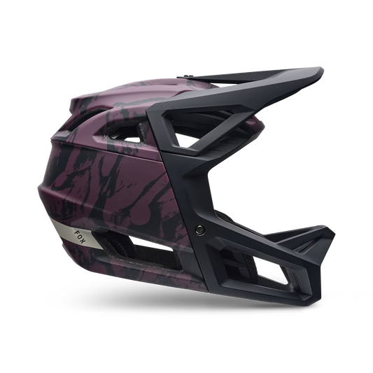 Casco Fox Proframe Youth Thrive Dark Maroon