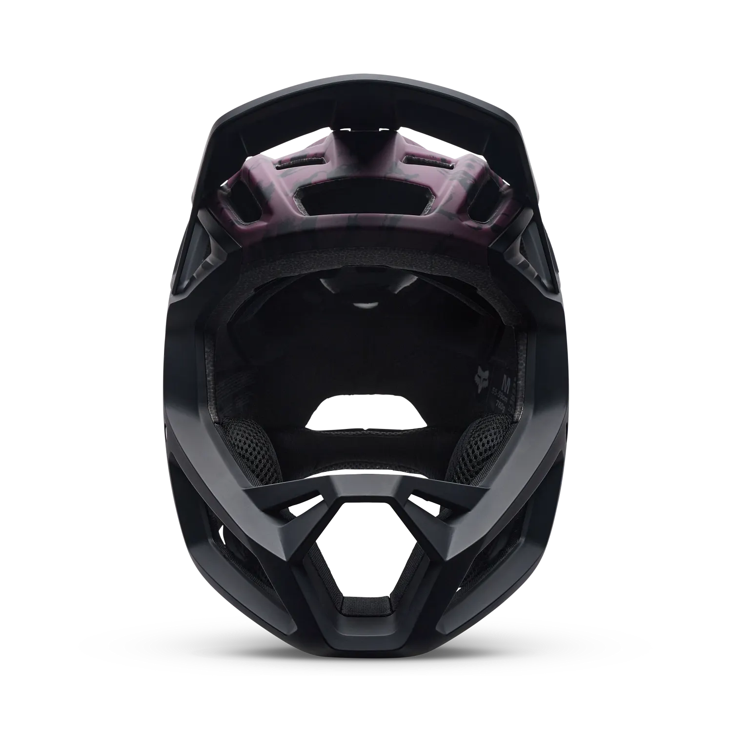 Casco Fox Proframe Youth Thrive Dark Maroon