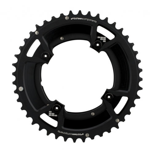 Plato Doble e*thirteen Double Shift Ring Aluminum 22T Black