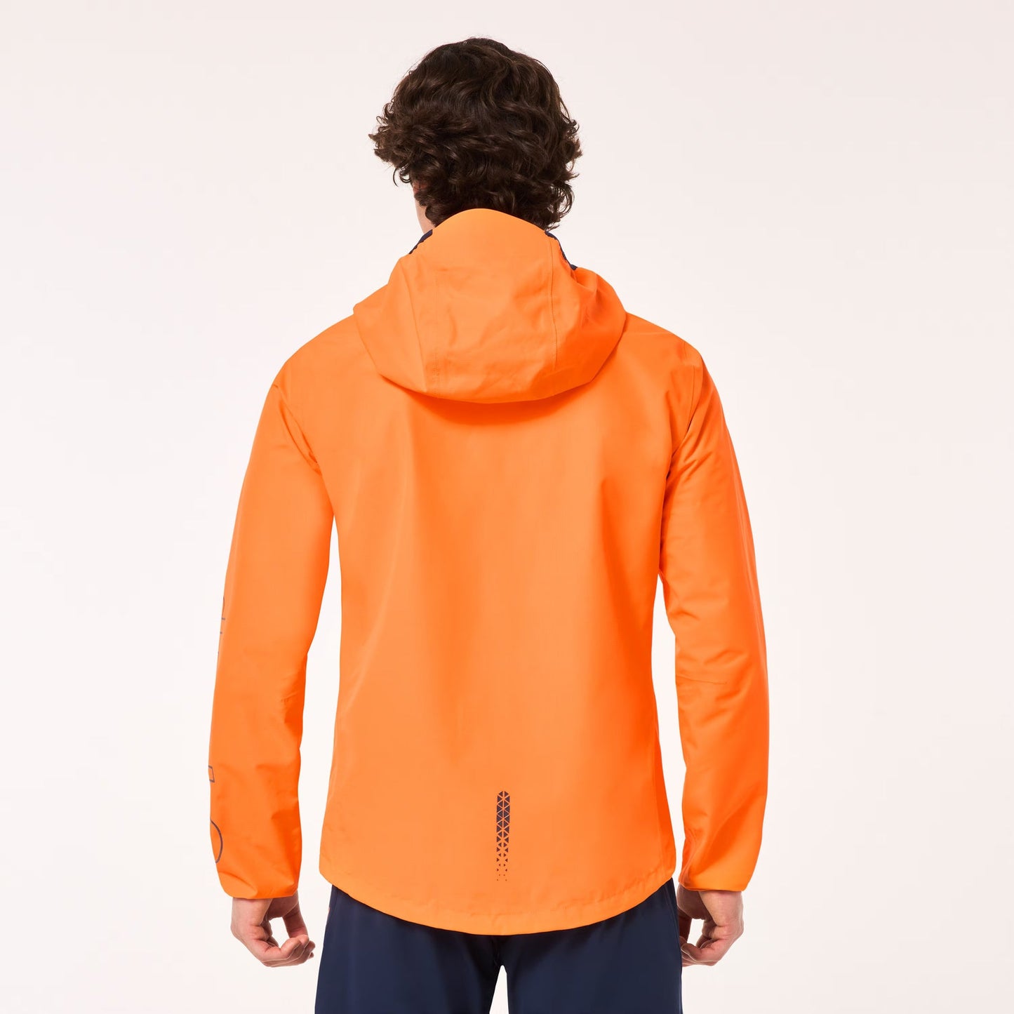 Chamarra Impermeable Oakley Elements Shell Neon Orange
