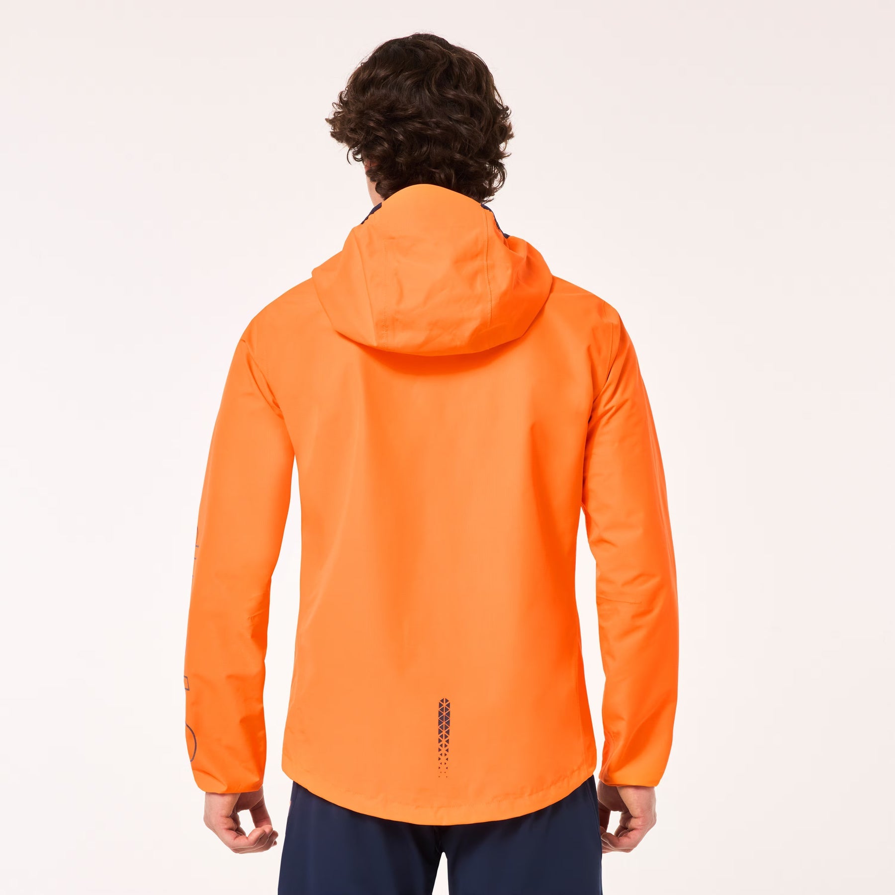 Chamarra Impermeable Oakley Elements Shell Neon Orange