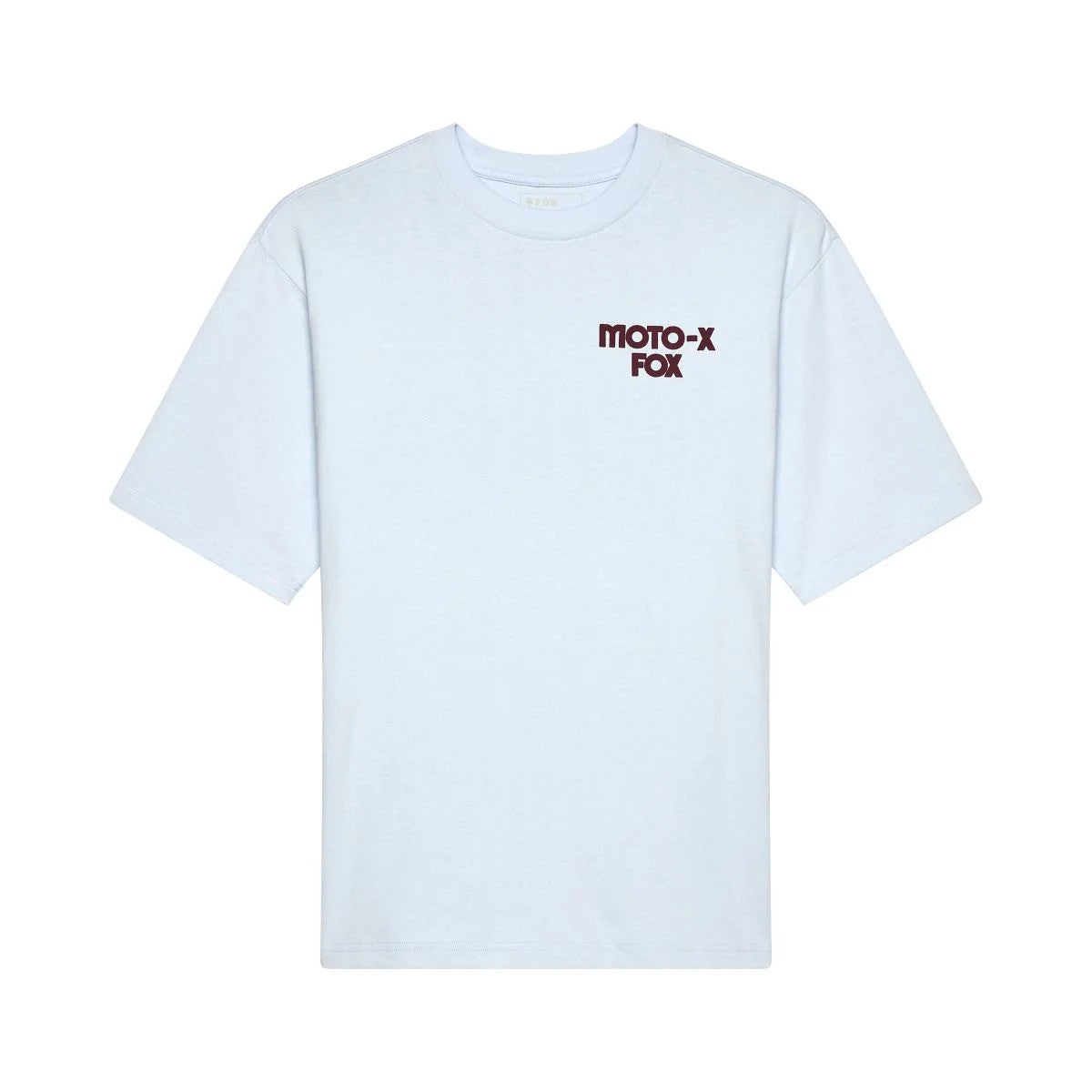 Playera Fox Oversized Moto-X Blanco