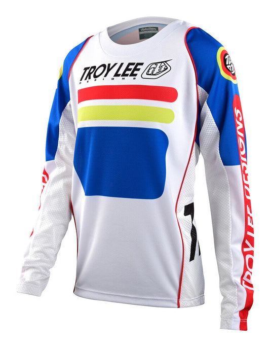Jersey para niño Troy Lee Designs Gp Drop In White