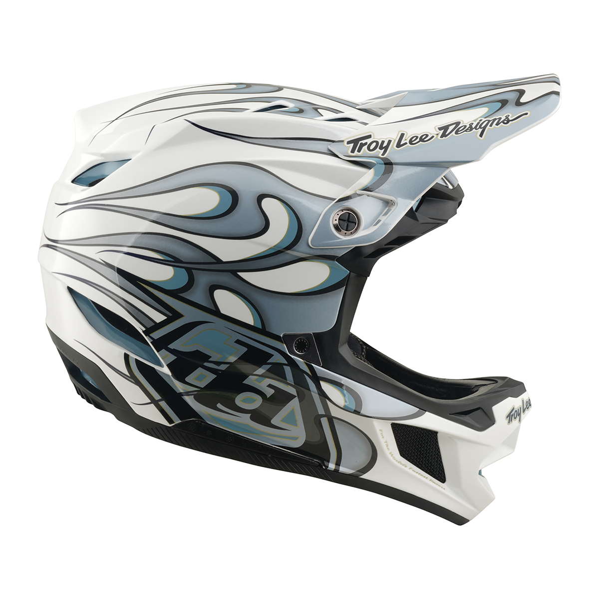 Casco para MTB D4 Composite Torched White / Silver