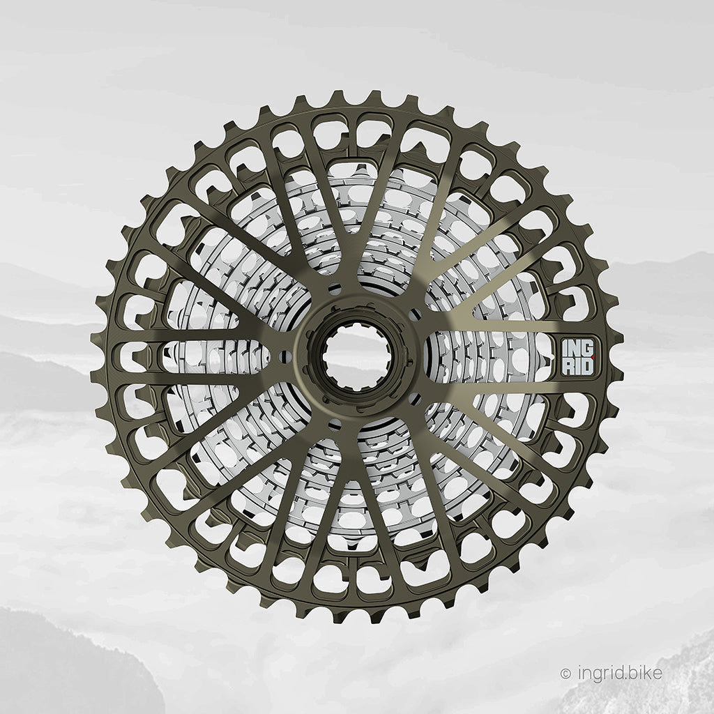 INGRID Cassette 44T11 12V, 11-44T (Shimano HG)