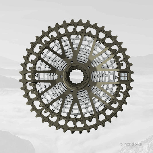 INGRID Cassette 44T11 12V, 11-44T (Shimano HG)