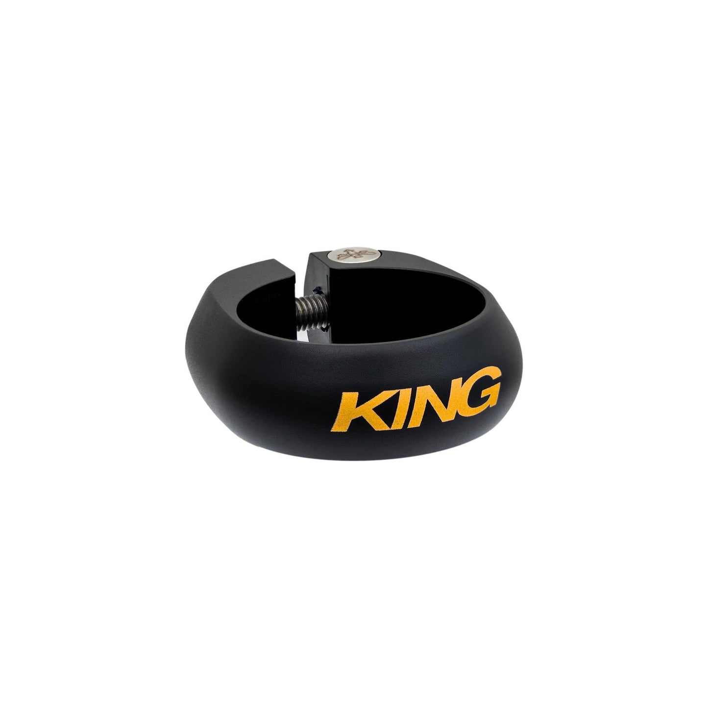 Abrazadera Chris King Negro/Gold