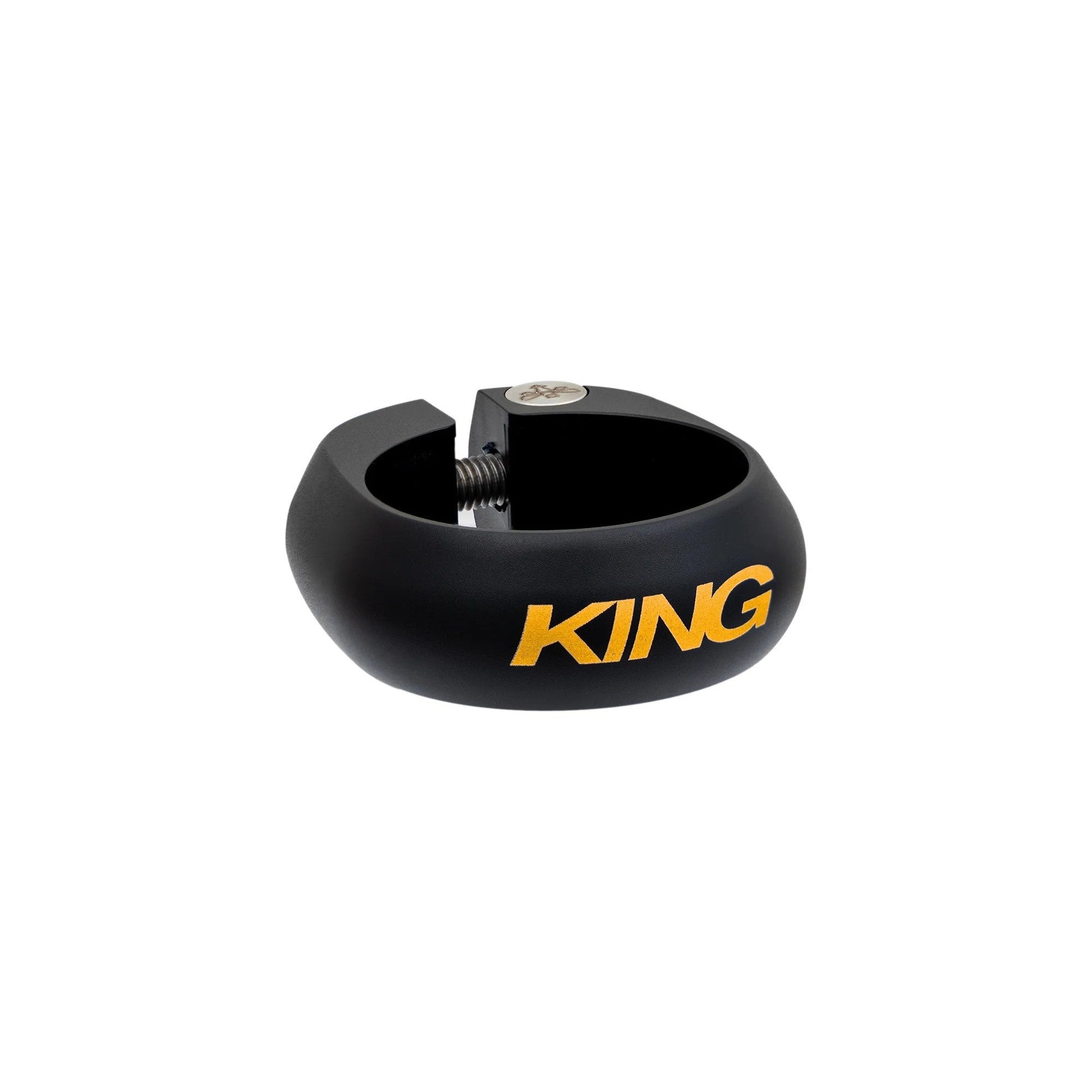 Abrazadera Chris King Negro/Gold