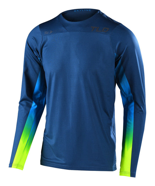 Jersey Troy Lee Designs Skyline Manga Larga Jet Fuel Navy