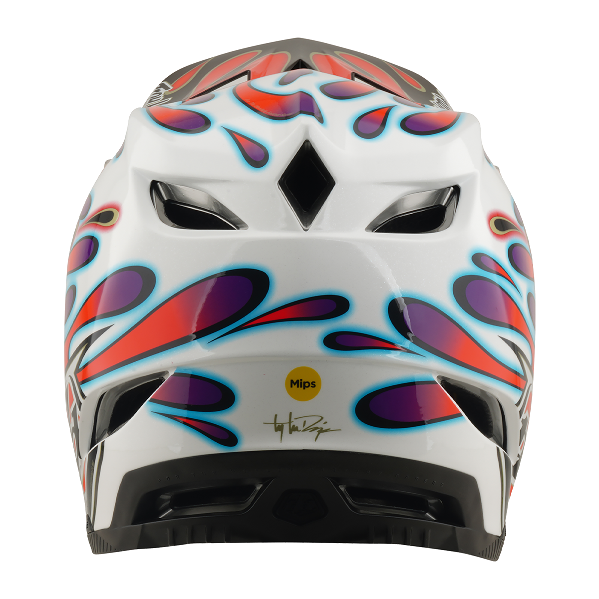 Casco para MTB D4 Composite Overspray White / Red