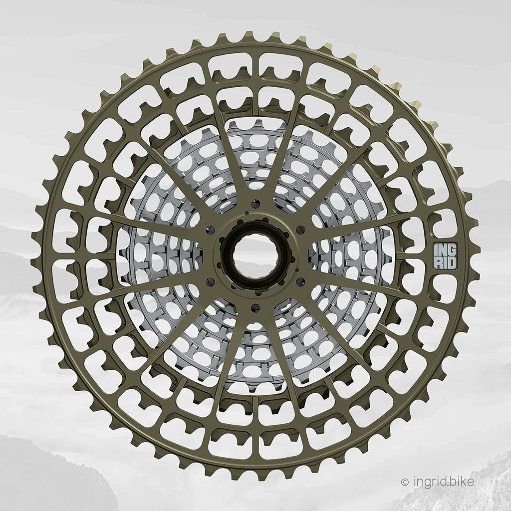 INGRID Cassette 52T10 12V, 10-52T (SRAM XD, incluye herramienta)