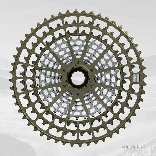 INGRID Cassette 52T10 12V, 10-52T (SRAM XD, incluye herramienta)