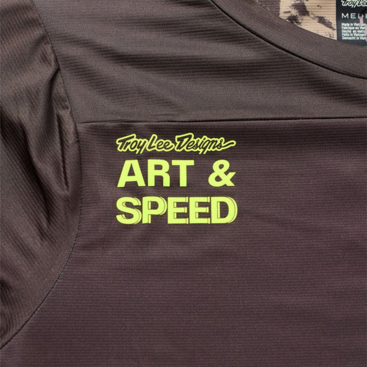 Jersey Troy Lee Designs Skyline SS; Elemental Dark Earth
