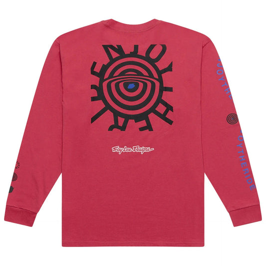 Playera Manga Larga Troy Lee Designs Enjoy Fuchsia