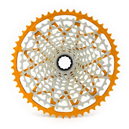 Cassette Garbaruk 12S (SRAM XD) 10-52T naranja