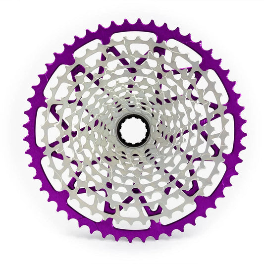 Cassette Garbaruk 12S (SRAM XD) 10-52T morado