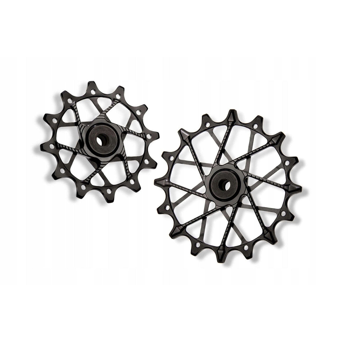 Poleas Garbaruk para SRAM 12T+16T (11/12 vel., jaula Garbaruk)