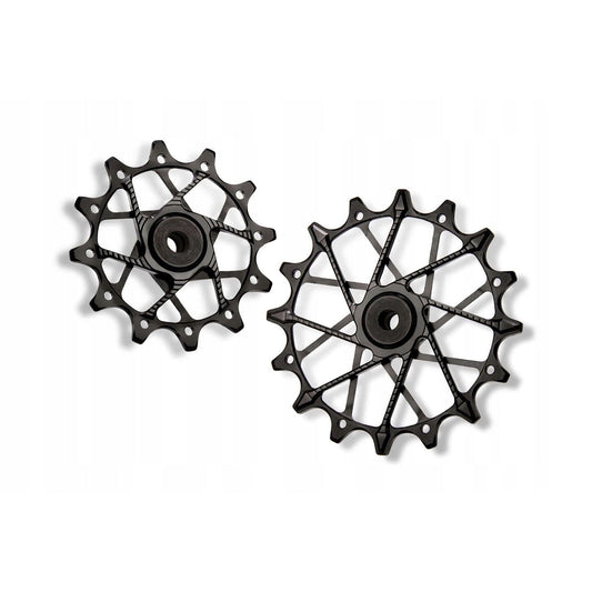 Poleas Garbaruk para SRAM 12T+16T (11/12 vel., jaula Garbaruk)