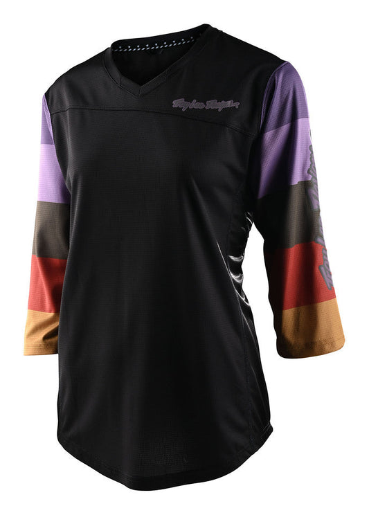 Jersey para Mujer Troy Lee Designs Mischief MTB Rugby Black