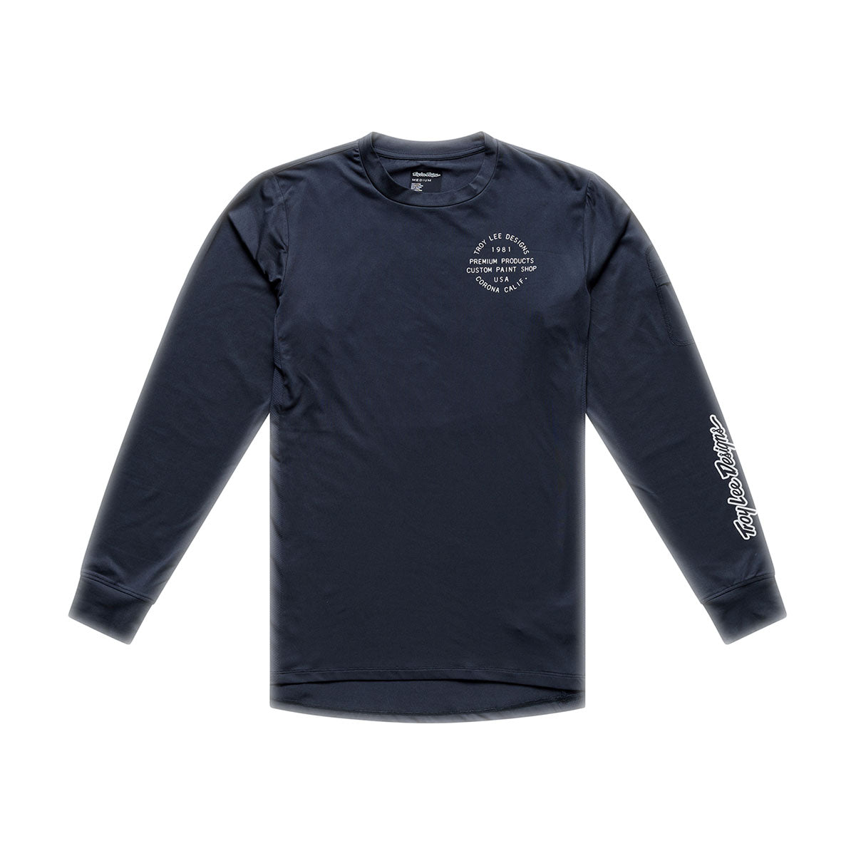 Playera manga larga para MTB Ruckus Ride; Pressed Carbon