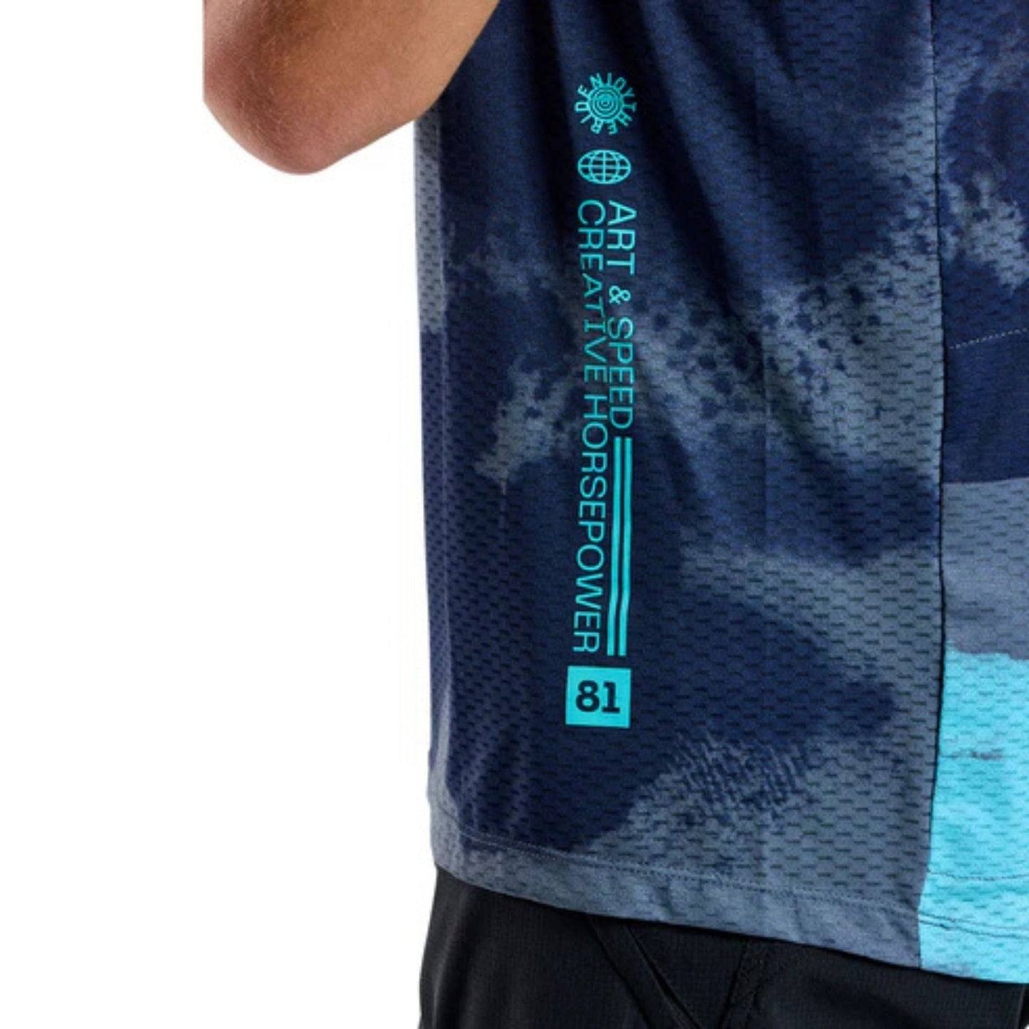 Jersey manga corta para MTB Skyline Air; Flared Steel