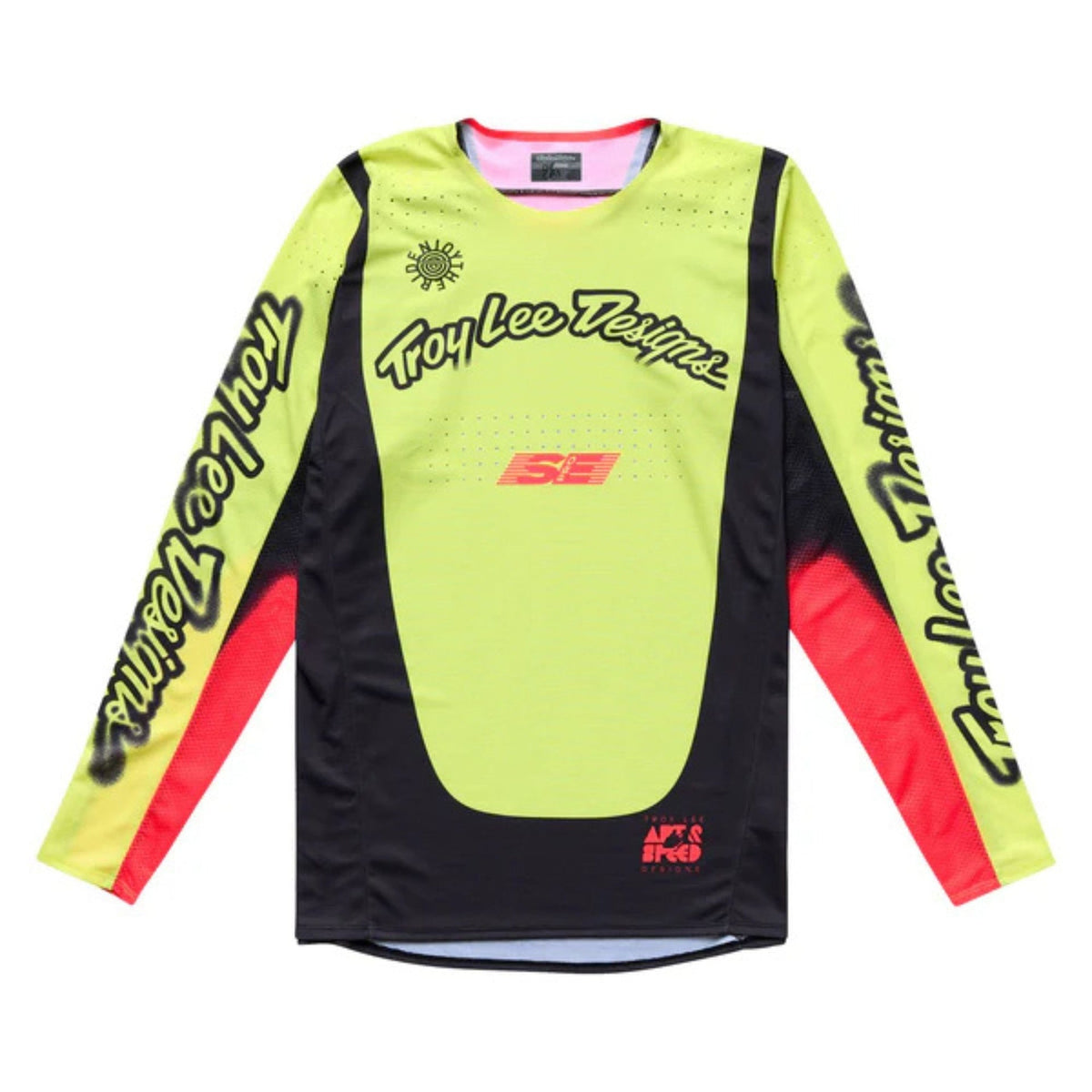 Jersey Troy Lee Designs SE Pro; Roam Glo Yellow