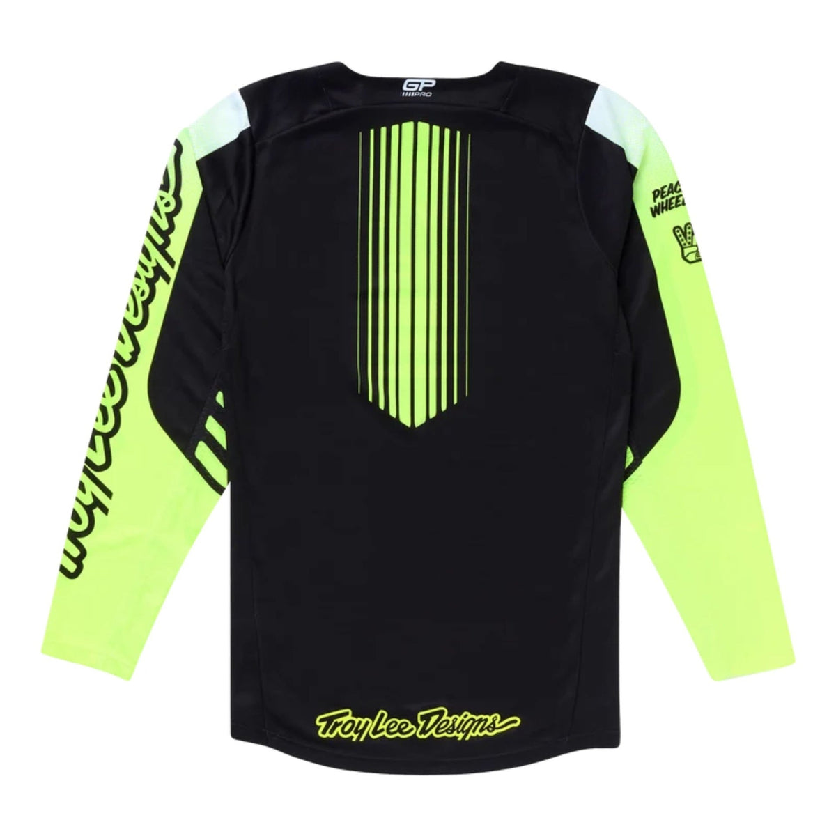 Jersey Troy Lee Designs GP Pro; Segment Black / Flo Yellow