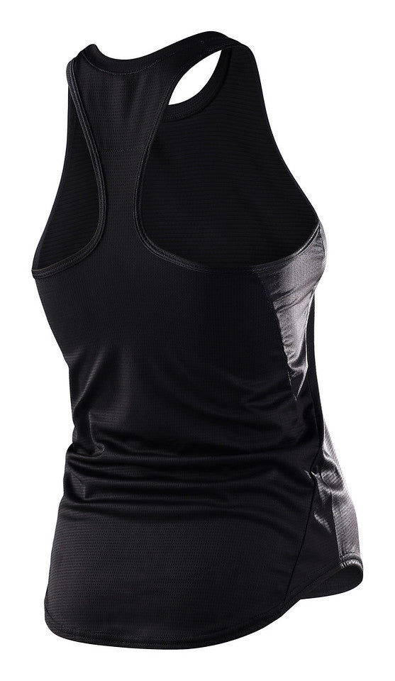 Jersey de Ciclismo para Mujer Troy Lee Designs Luxe sin mangas Black