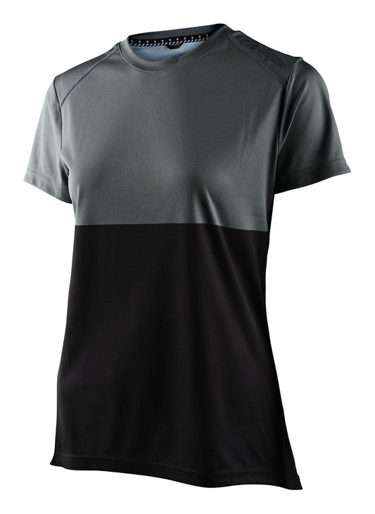 Jersey para mujer Troy Lee Designs Lilium manga corta MTB Block Green / Black
