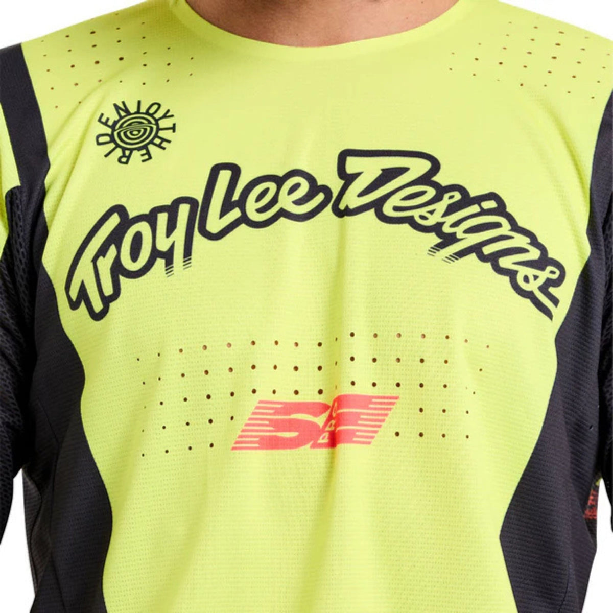 Jersey Troy Lee Designs SE Pro; Roam Glo Yellow