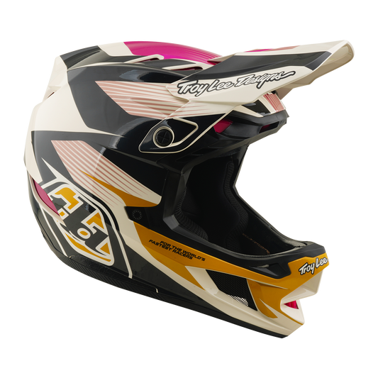 Casco para MTB D4 Polyacrylite Helmet; Turbo Acid / Fuchsia