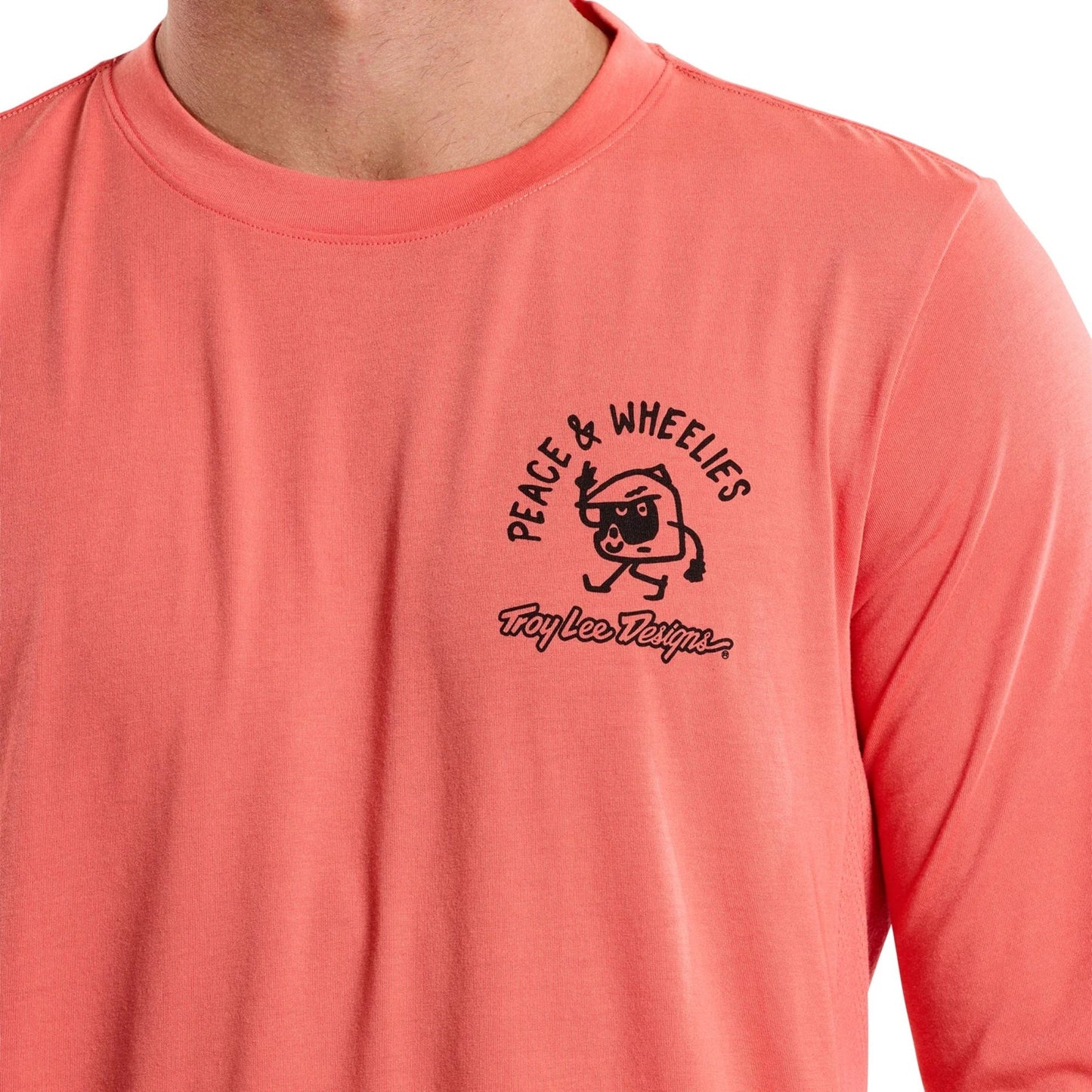 Playera manga larga para MTB Skyline; P&W Melon