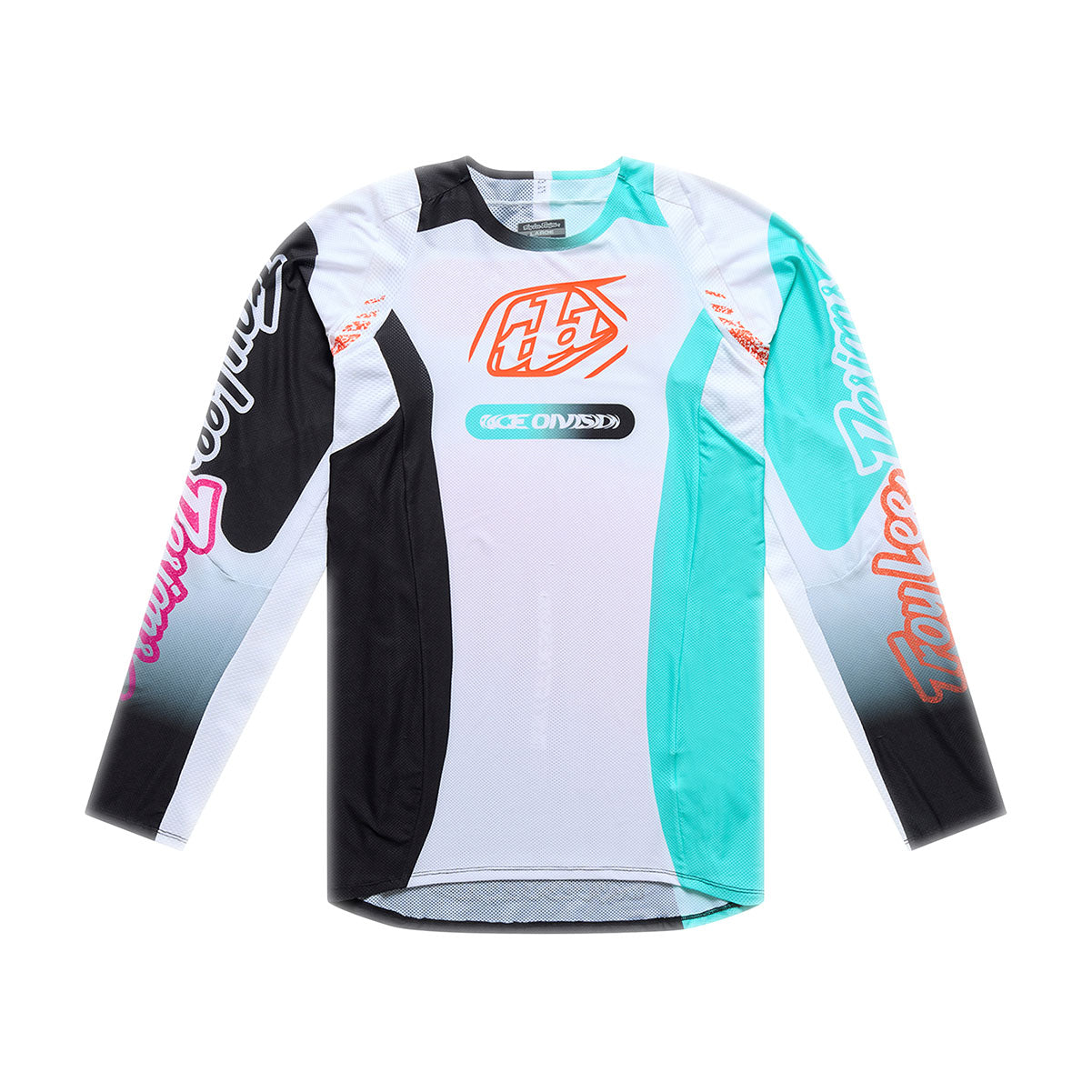 Jersey Troy Lee Designs Se Pro; Sever White / Teal
