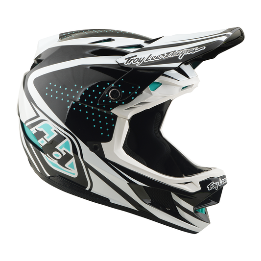 Casco para MTB D4 Polyacrylite The Line Charcoal / White
