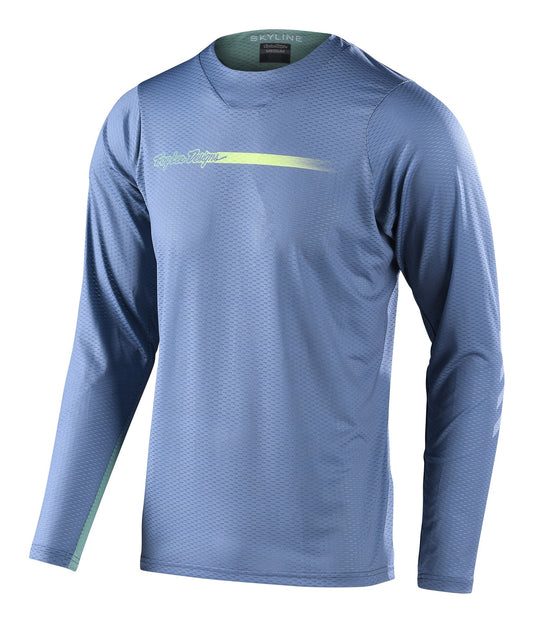 Jersey Troy Lee Designs Skyline Air Manga Larga Channel Gray