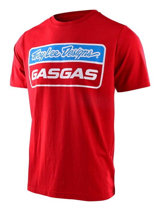 Playera Manga Corta Troy Lee Designs GasGas Team Stock Red