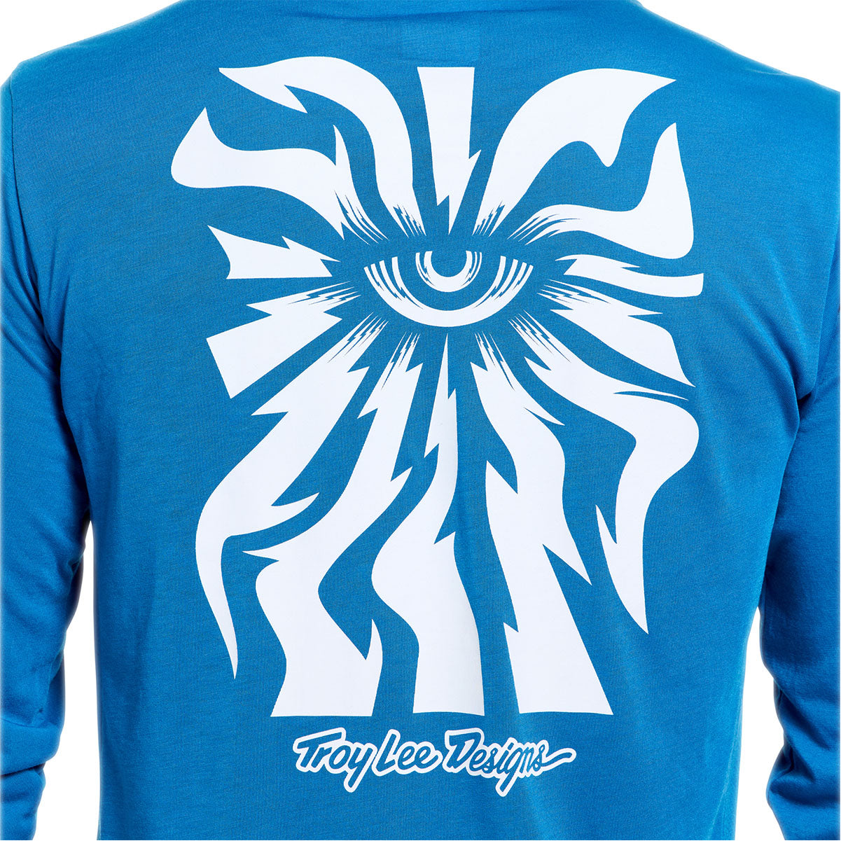 Playera manga larga para MTB Skyline Ride; One Eye Aero Blue