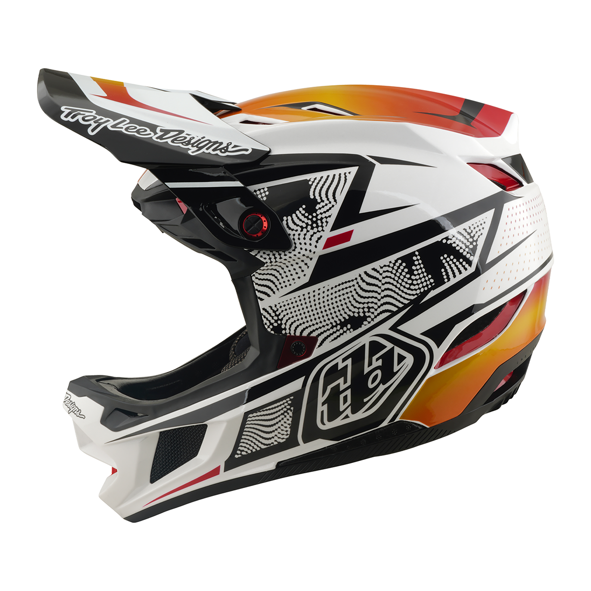 Casco para MTB D4 Composite Lined Up White