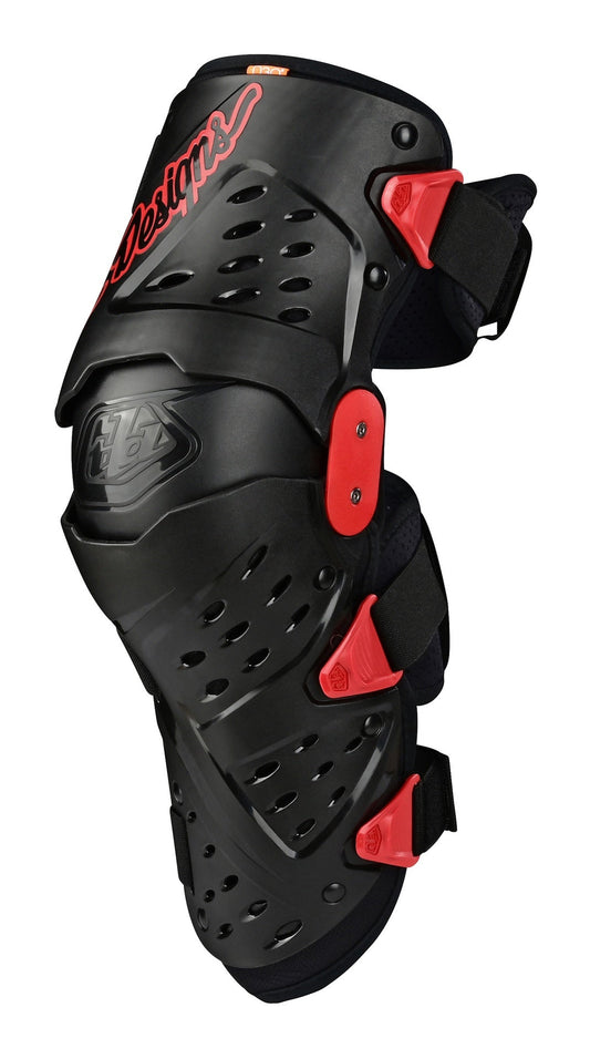 Rodillera Espinillera Troy Lee Designs Triad Hard Shell Black