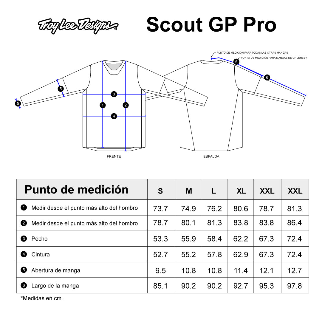 Jersey Troy Lee Designs Scout GP Pro; Slab Timber