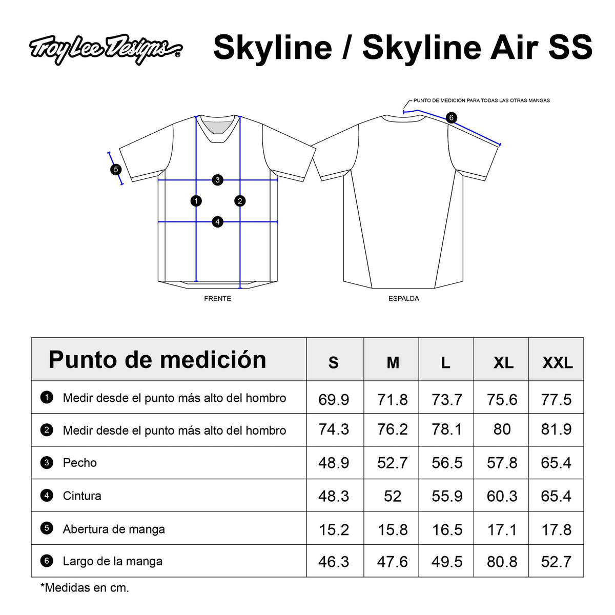 Jersey para niño Troy Lee Designs Skyline Manga Corta Blocks Cement