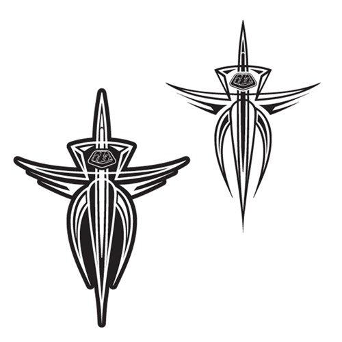 Pin Troy Lee Designs TLD 50 White / Black