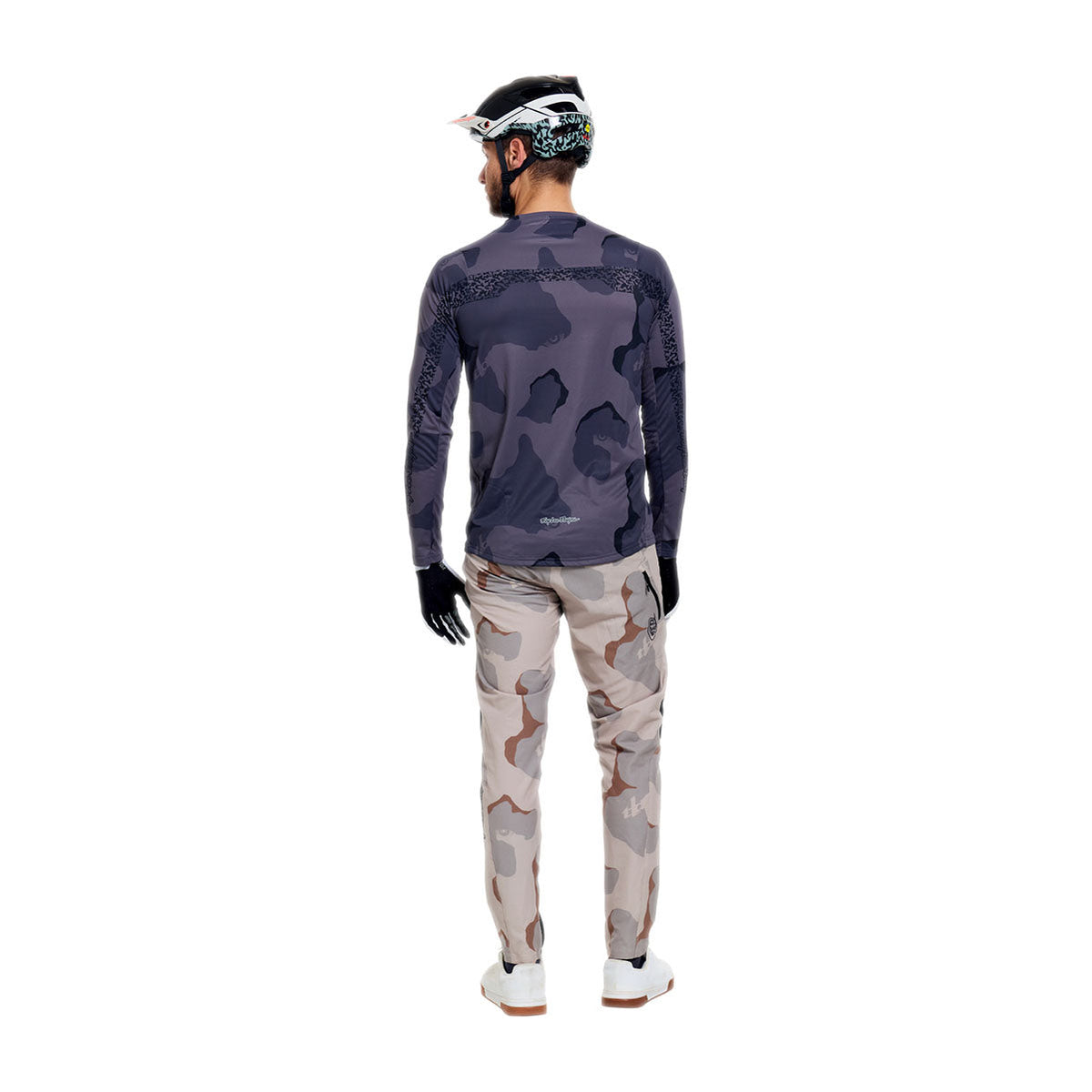 Jersey manga larga para MTB Skyline Pro; Flow Camo Carbon