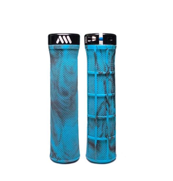 ALL MOUNTAIN STYLE Berm Grips Blue Camo